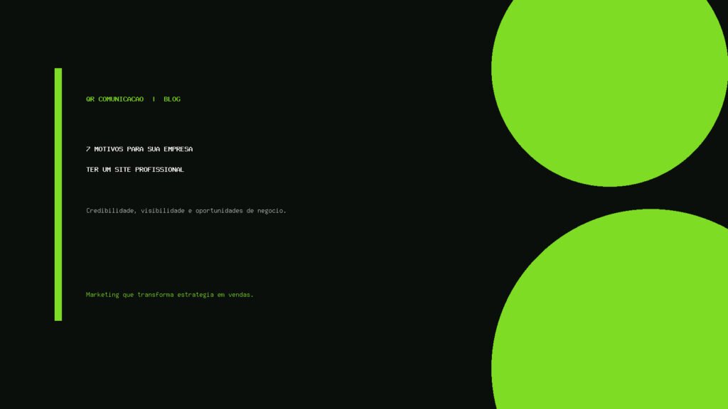 Site profissional responsivo exibido em notebook e smartphone